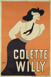Poster Depicting Colette Willy (1873-1954)